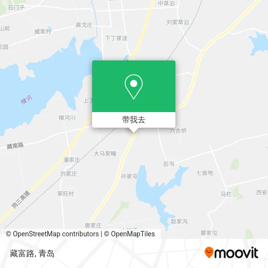 藏富路地图