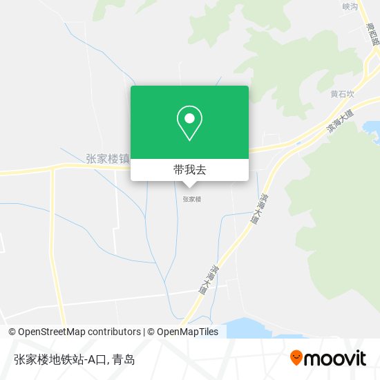 张家楼地铁站-A口地图