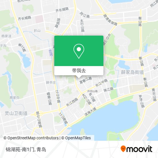 锦湖苑-南1门地图