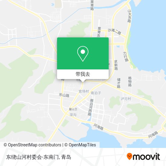 东绕山河村委会-东南门地图
