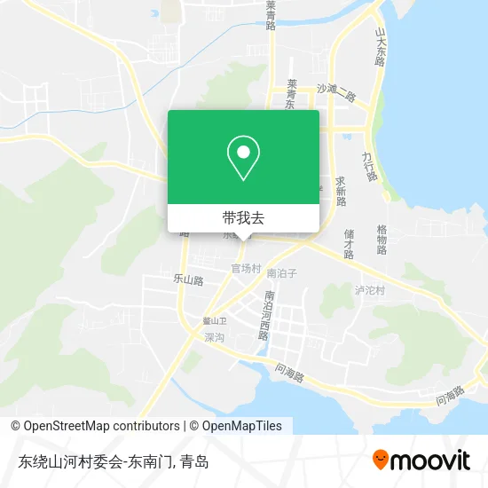 东绕山河村委会-东南门地图
