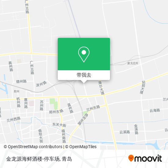 金龙源海鲜酒楼-停车场地图