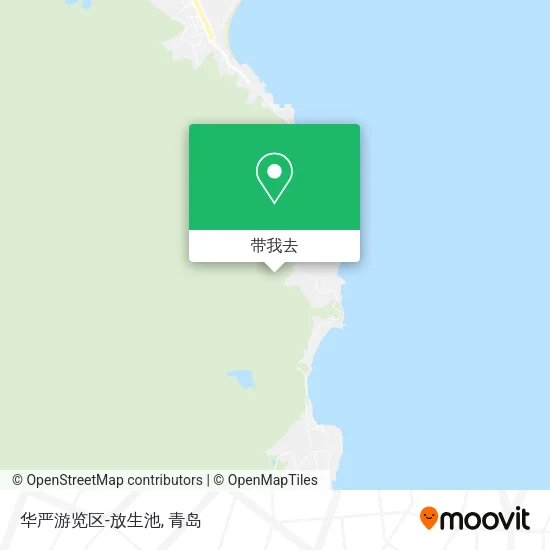 华严游览区-放生池地图