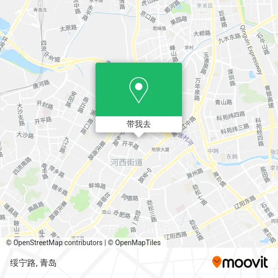 绥宁路地图