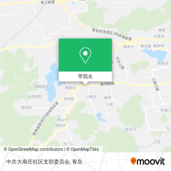 中共大南庄社区支部委员会地图
