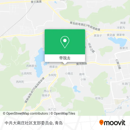 中共大南庄社区支部委员会地图