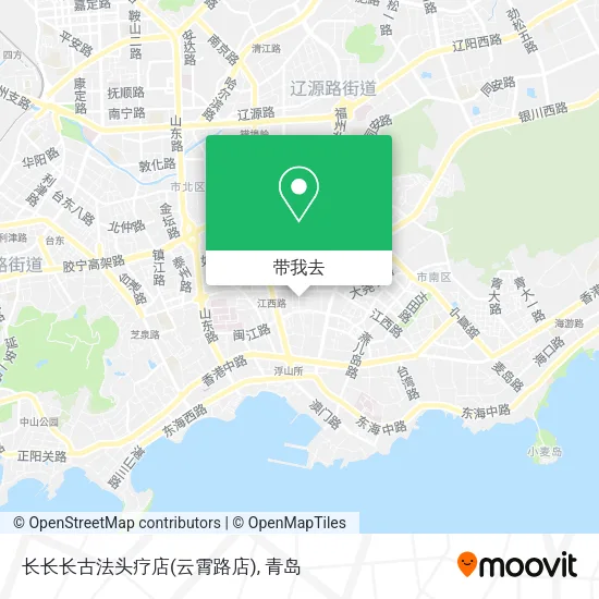长长长古法头疗店(云霄路店)地图