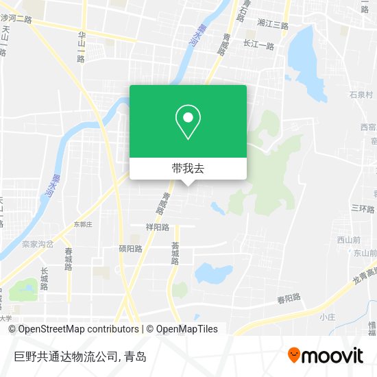 巨野共通达物流公司地图
