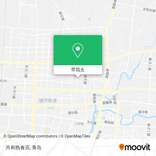 共和熟食店地图