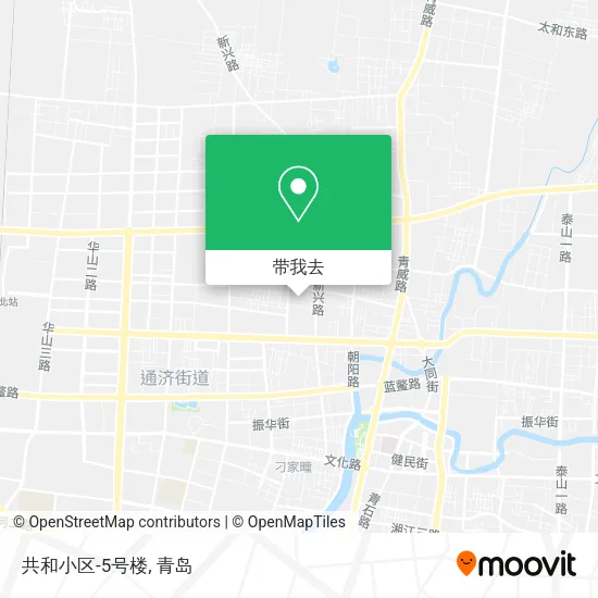 共和小区-5号楼地图