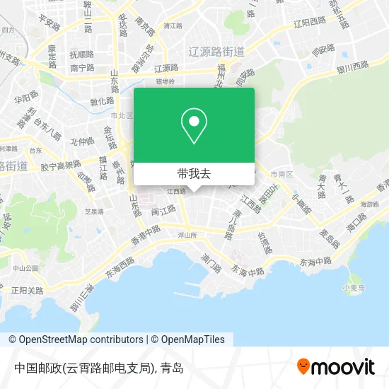 中国邮政(云霄路邮电支局)地图