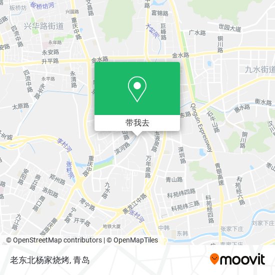 老东北杨家烧烤地图