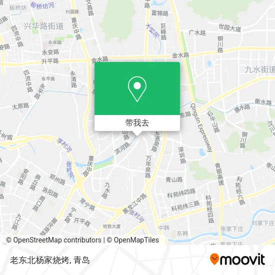 老东北杨家烧烤地图