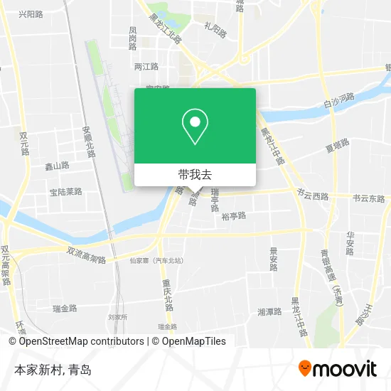 本家新村地图