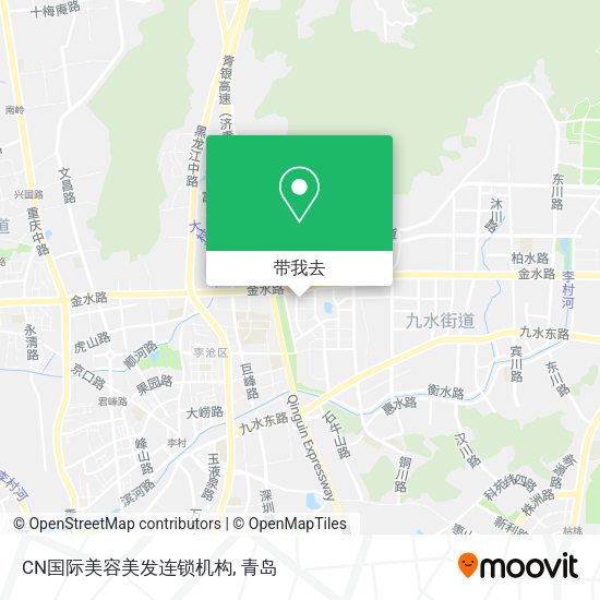 CN国际美容美发连锁机构地图
