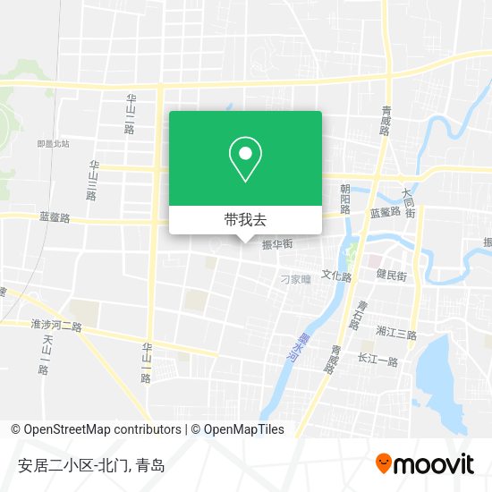 安居二小区-北门地图