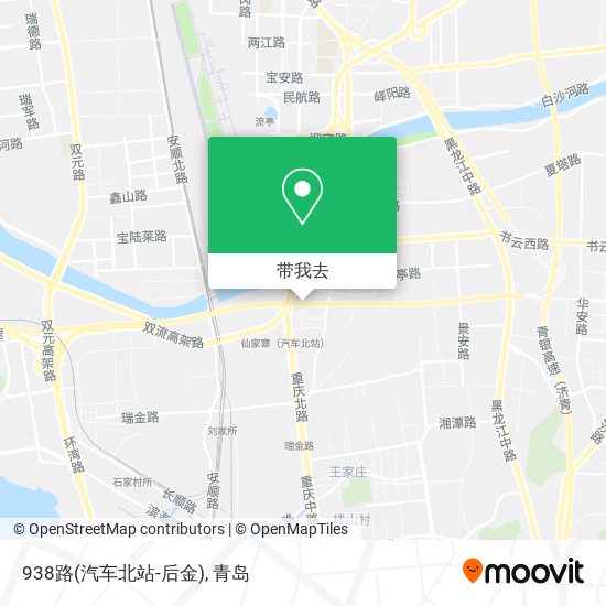 938路(汽车北站-后金)地图