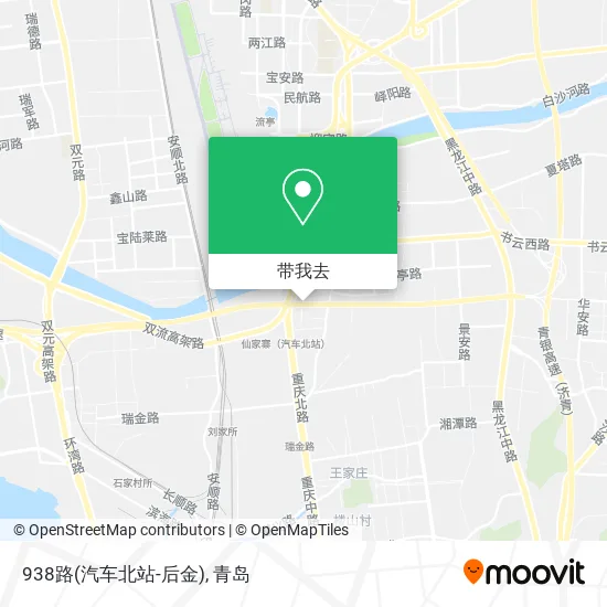 938路(汽车北站-后金)地图