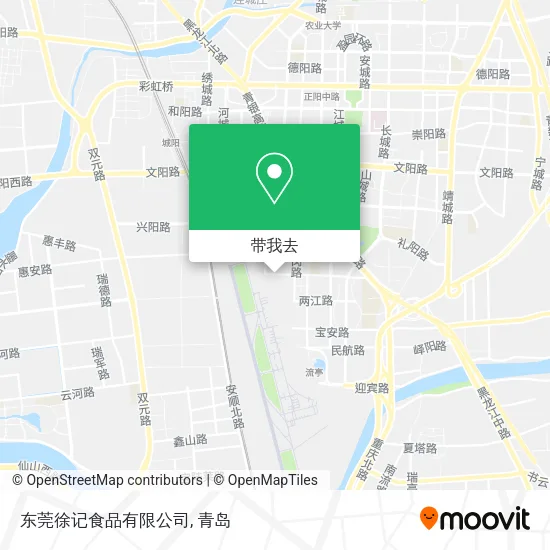 东莞徐记食品有限公司地图