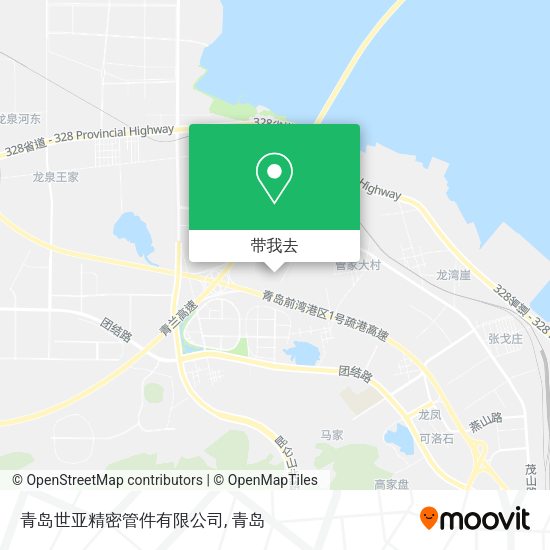 青岛世亚精密管件有限公司地图