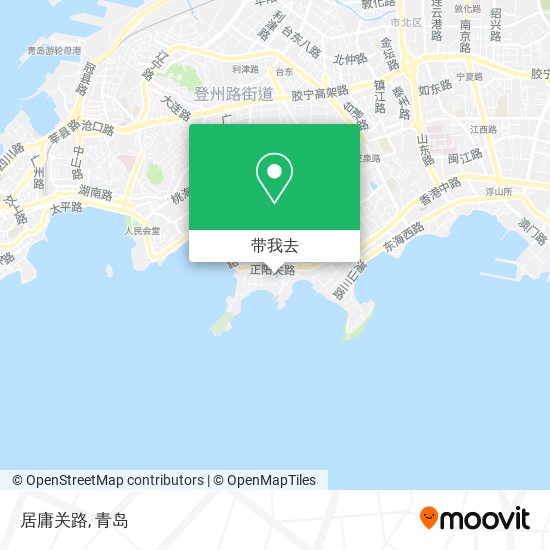 居庸关路地图