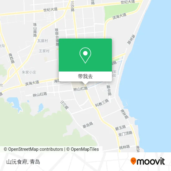 山沅食府地图