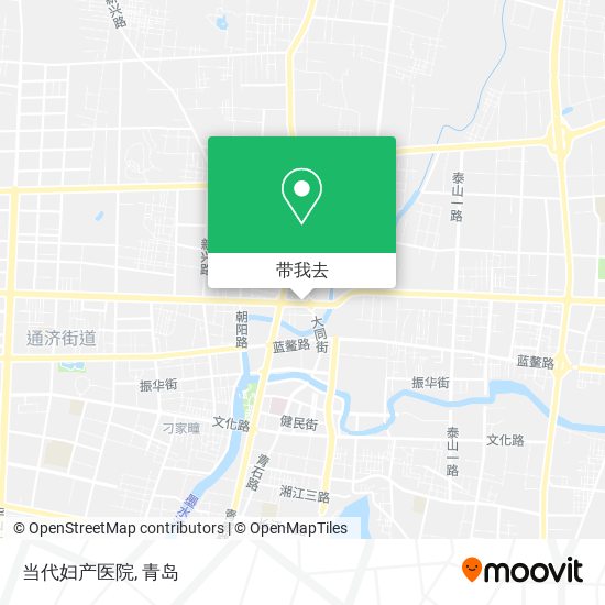 当代妇产医院地图