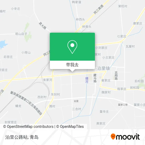 泊里公路站地图