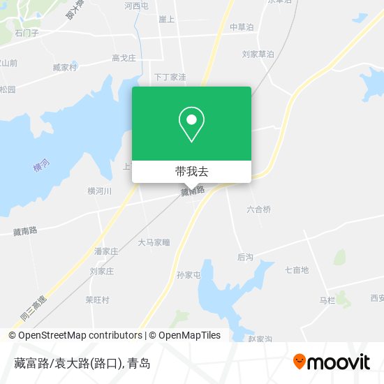 藏富路/袁大路(路口)地图