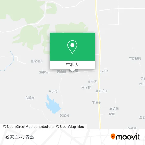 臧家庄村地图