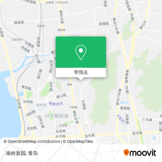 南岭新园地图