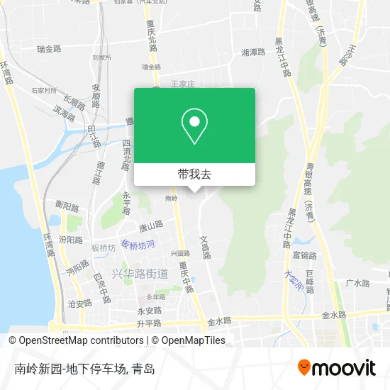 南岭新园-地下停车场地图
