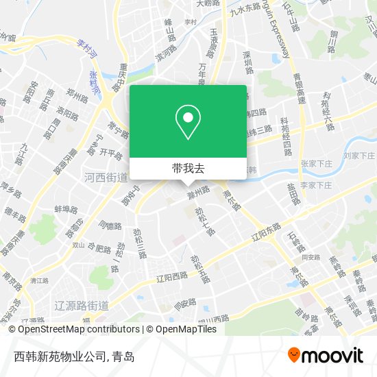 西韩新苑物业公司地图