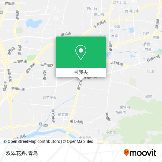 双翠花卉地图