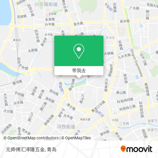 元师傅汇泽隆五金地图
