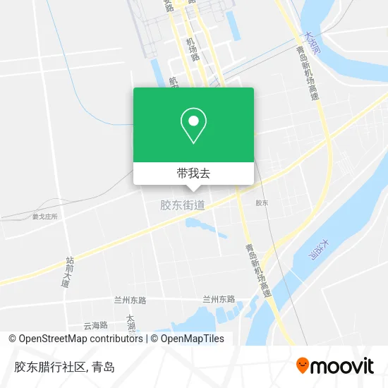 胶东腊行社区地图