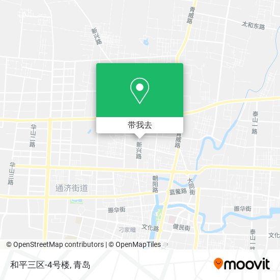 和平三区-4号楼地图