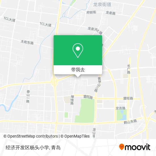 经济开发区杨头小学地图