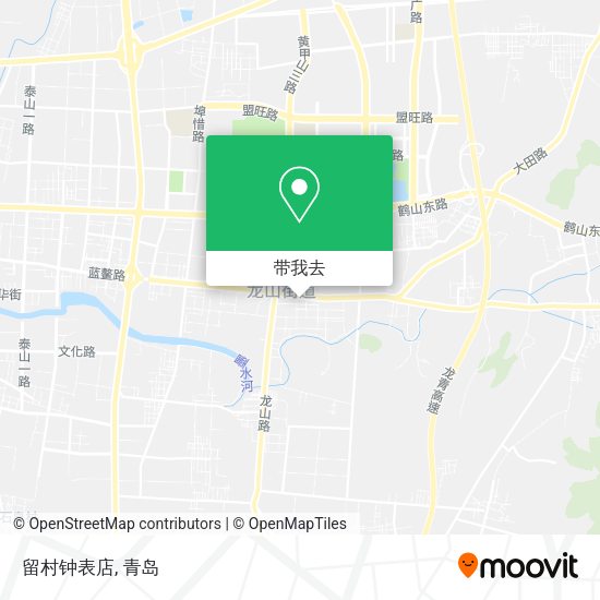 留村钟表店地图
