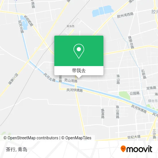 茶行地图