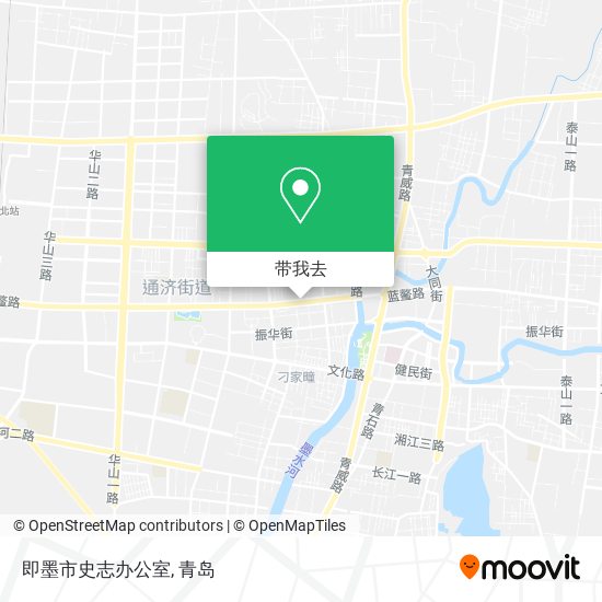 即墨市史志办公室地图