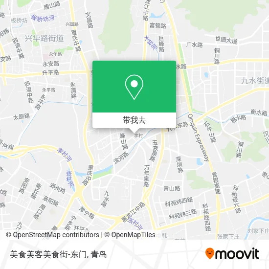 美食美客美食街-东门地图