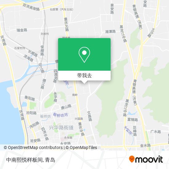 中南熙悦样板间地图
