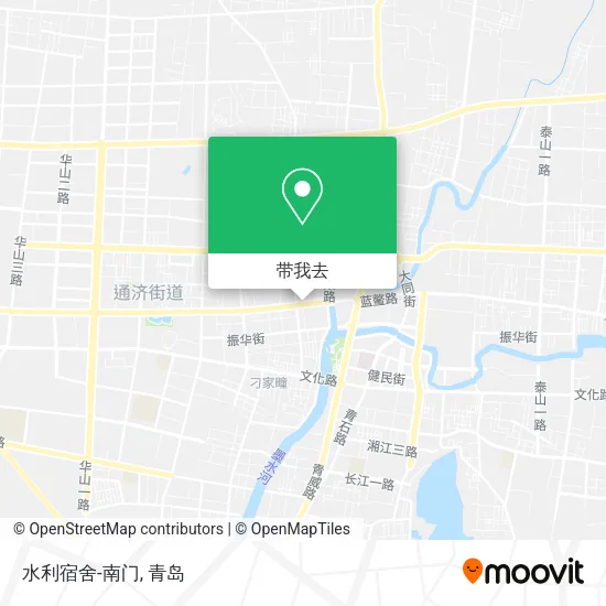 水利宿舍-南门地图