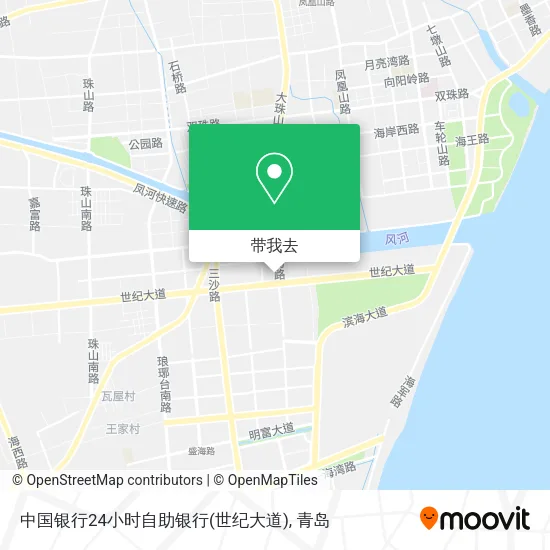 中国银行24小时自助银行(世纪大道)地图