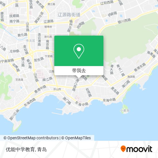 优能中学教育地图