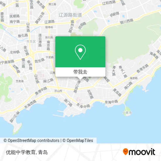 优能中学教育地图