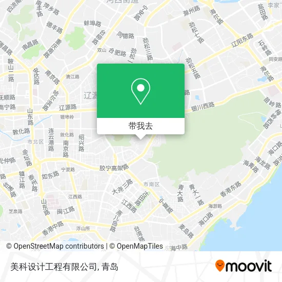 美科设计工程有限公司地图