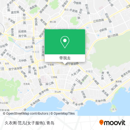 久衣阁·范儿(女子服饰)地图