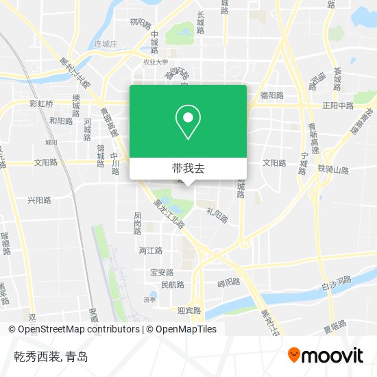 乾秀西装地图